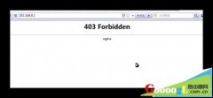 打开腾达路由器登录页面显示403 Forbidden